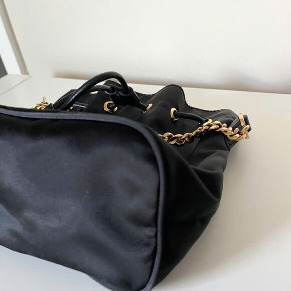 VERSACE Small Medusa Nylon Bucket Bag - Picture 6 of 13